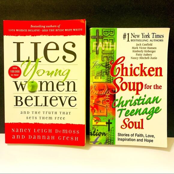 Book Bundle Lies Young Women Believe Chicken Soup for the Christian Teenage Soul - Picture 2 of 12